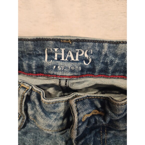 Chaps Jeans Vintage Ralph Lauren  30X30 Blue Straight Fit Denim Pants Mens - Picture 2 of 11